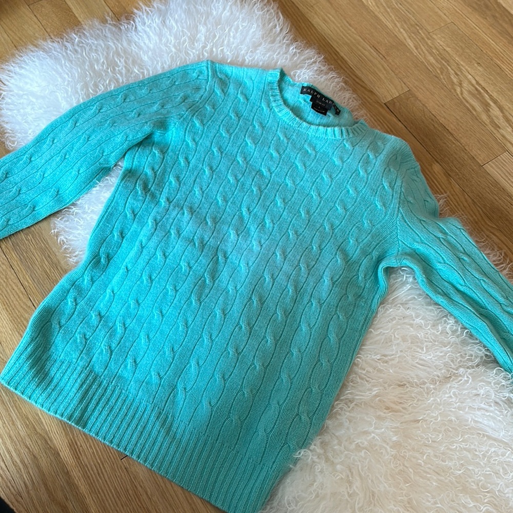 EUC Ralph Lauren Black Label Cashmere Sweater